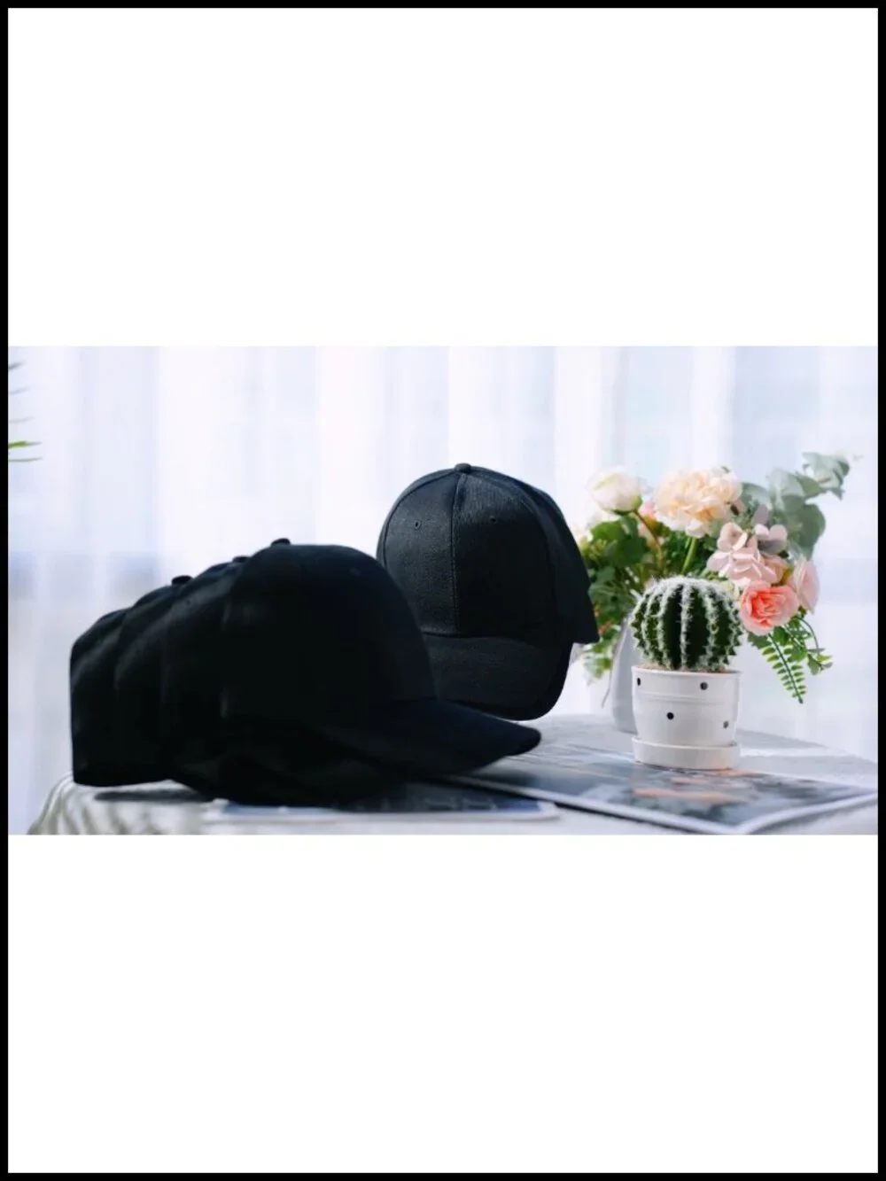 24 Pack Baseball Caps Adjustable Acrylic Blank Plain Hats